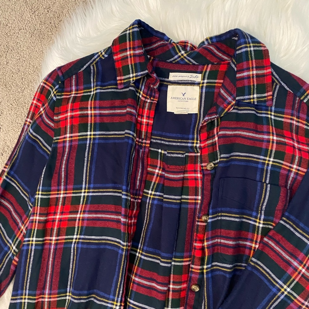 American Eagle Super Soft Plaid Flannel